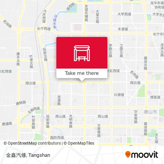 金鑫汽修 map