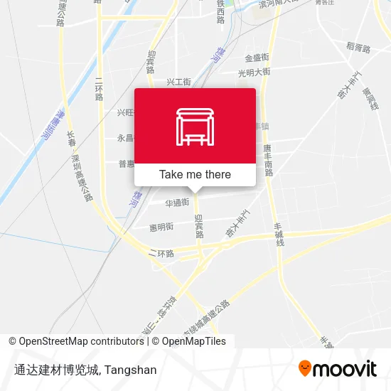通达建材博览城 map