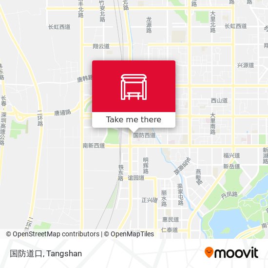 国防道口 map