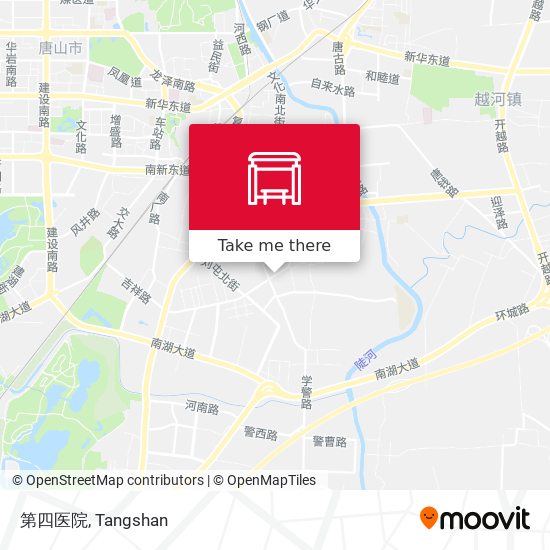 第四医院 map