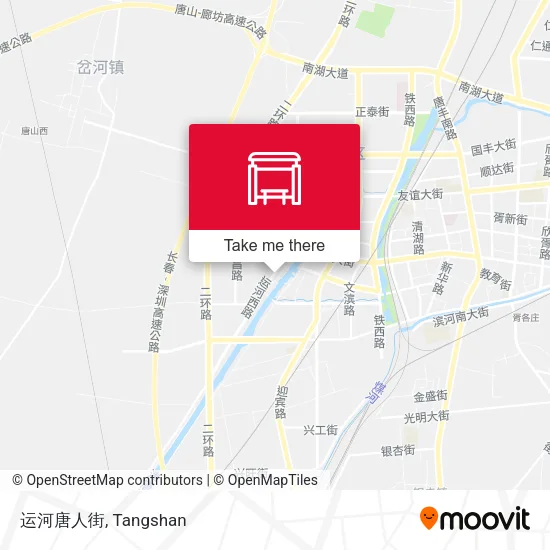 运河唐人街 map