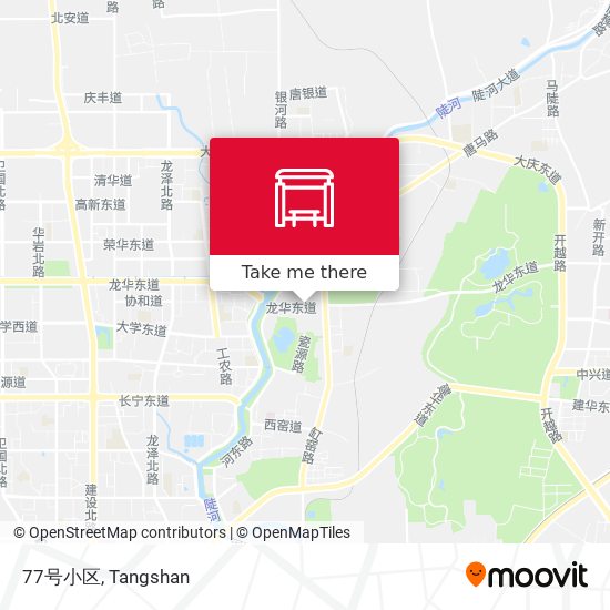 77号小区 map