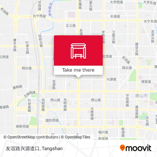 友谊路兴源道口 map