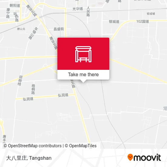大八里庄 map