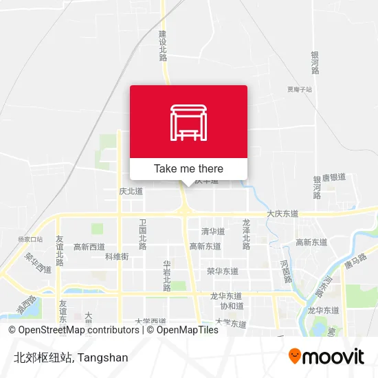 北郊枢纽站 map