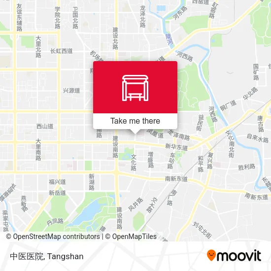 中医医院 map