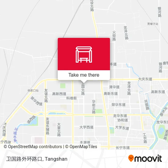 卫国路外环路口 map
