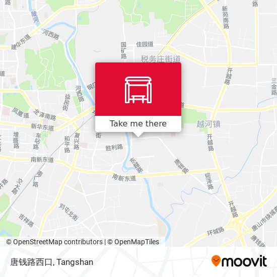 唐钱路西口 map