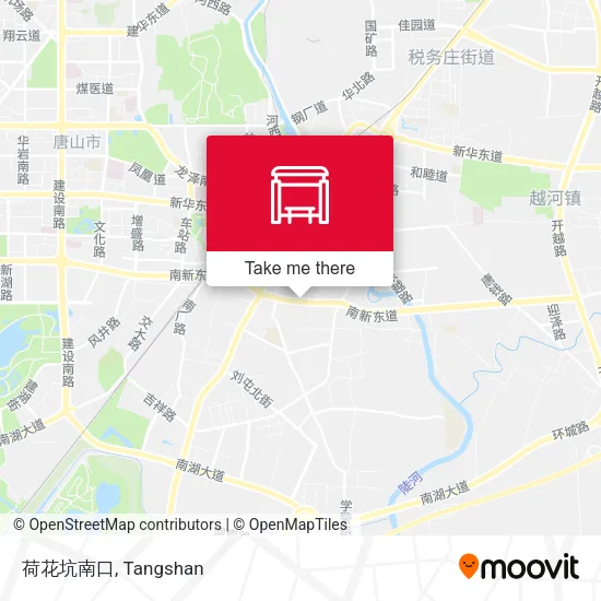 荷花坑南口 map