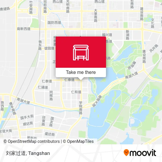 刘家过道 map