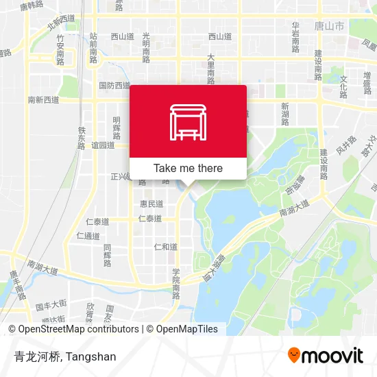 青龙河桥 map