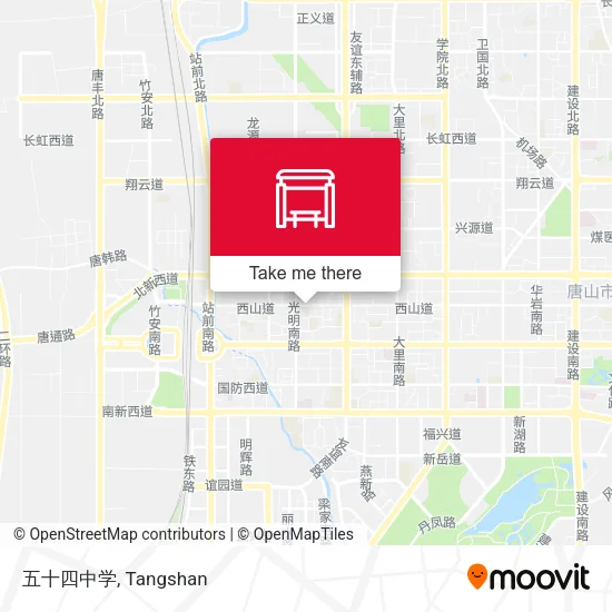 五十四中学 map