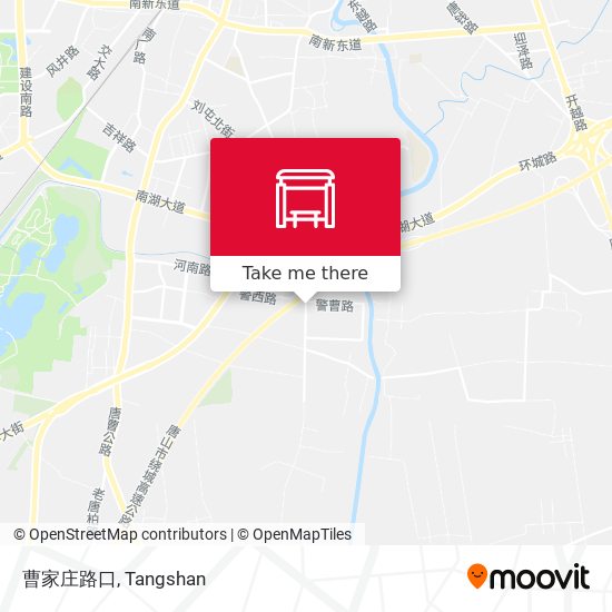 曹家庄路口 map