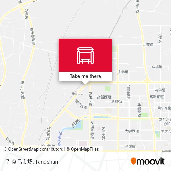 副食品市场 map