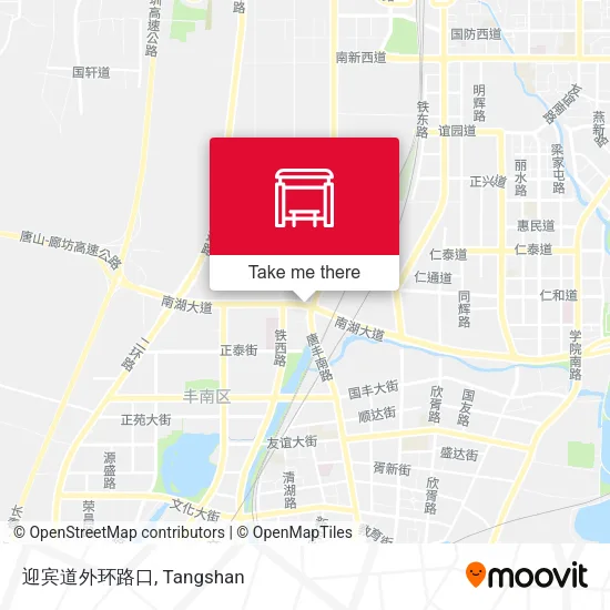 迎宾道外环路口 map