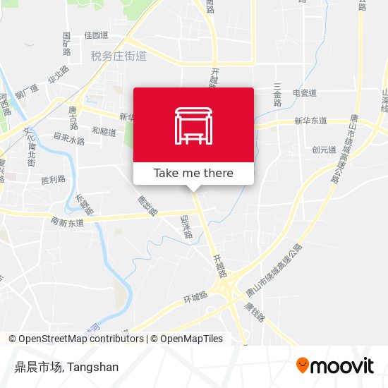 鼎晨市场 map