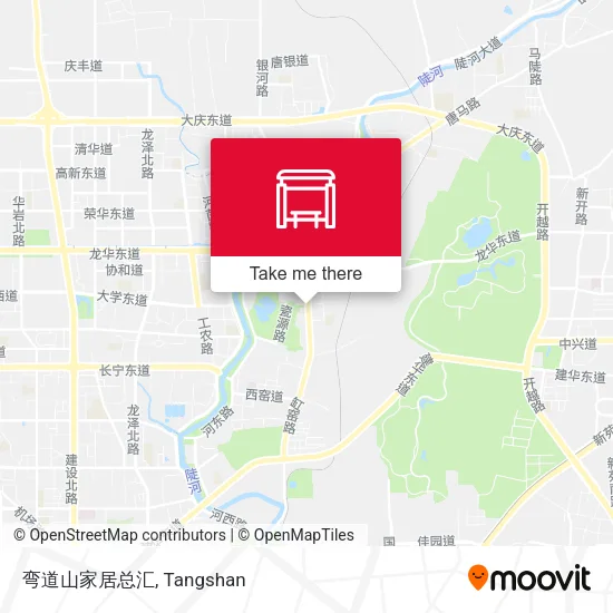 弯道山家居总汇 map