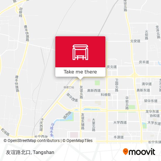 友谊路北口 map