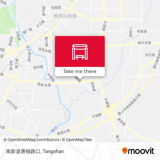 南新道唐钱路口 map