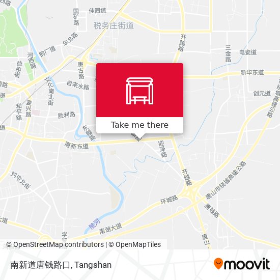 南新道唐钱路口 map