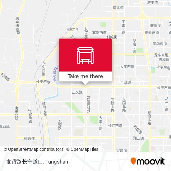 友谊路长宁道口 map