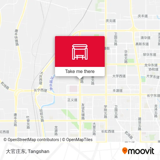 大官庄东 map