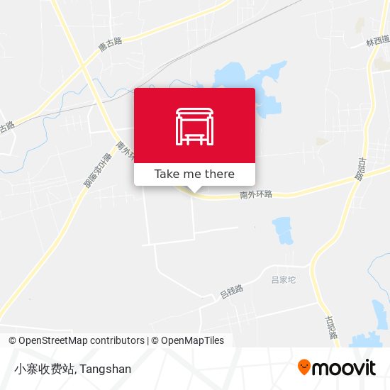 小寨收费站 map