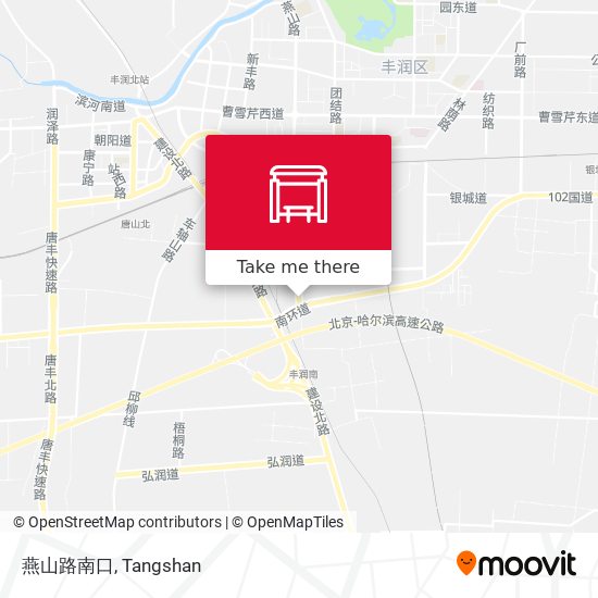 燕山路南口 map