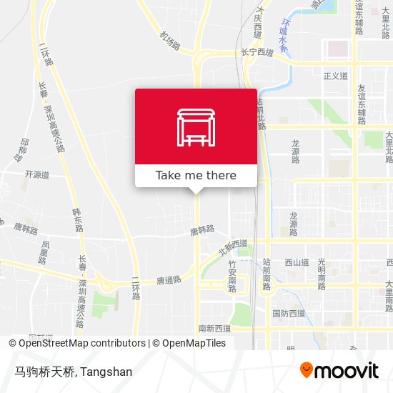 马驹桥天桥 map
