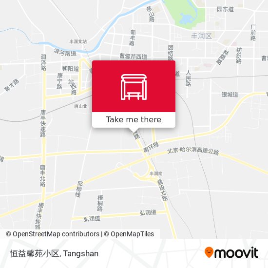 恒益馨苑小区 map