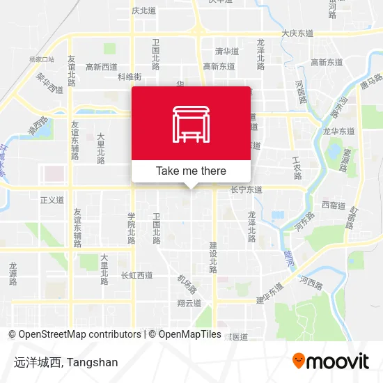 远洋城西 map