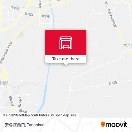 安各庄西口 map