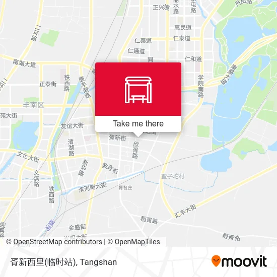 胥新西里(临时站) map