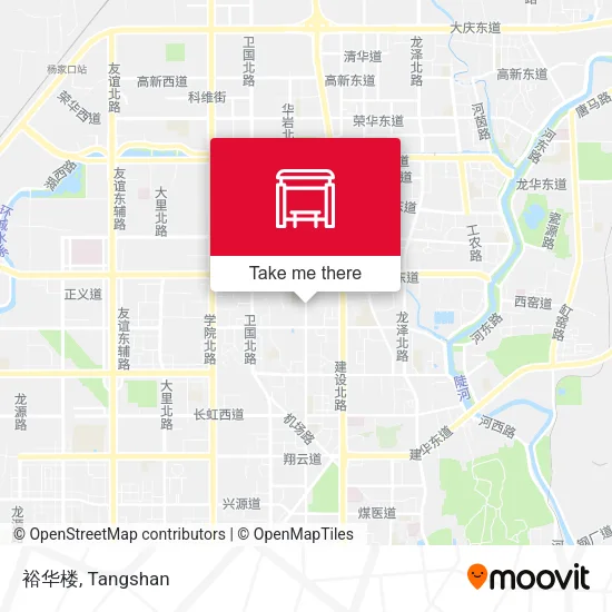裕华楼 map
