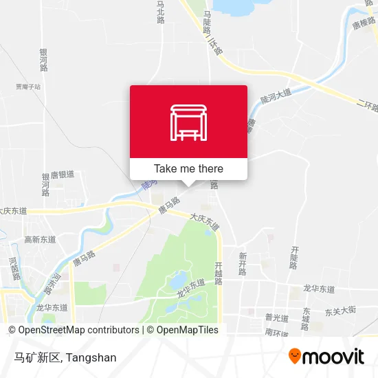 马矿新区 map