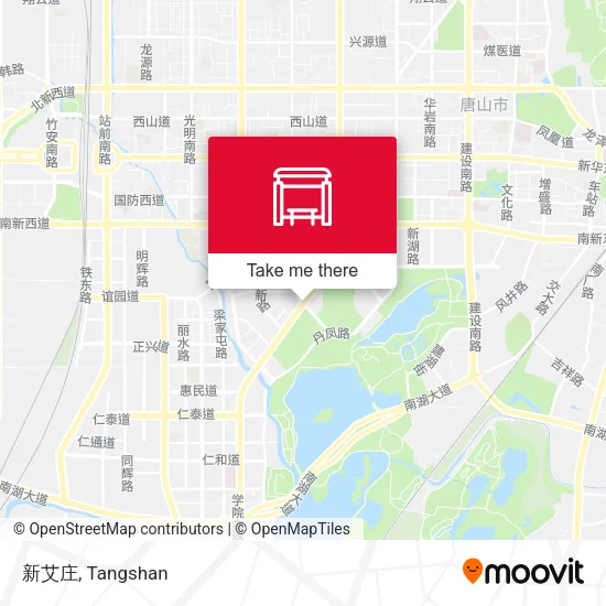 新艾庄 map