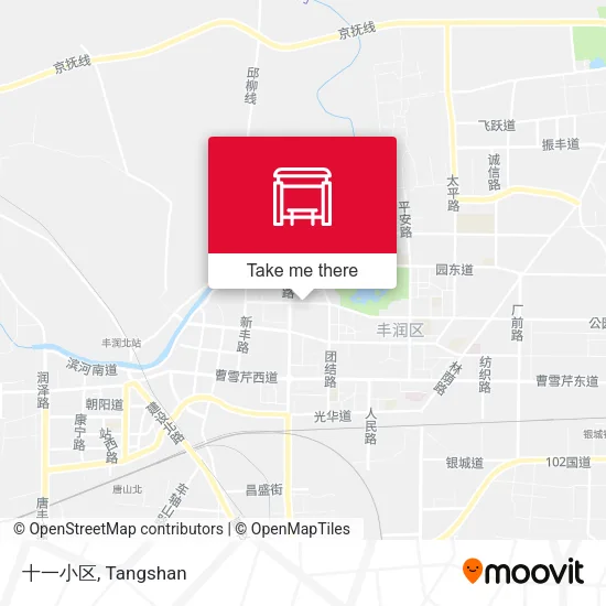 十一小区 map
