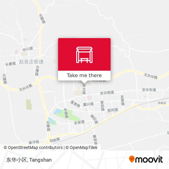 东华小区 map