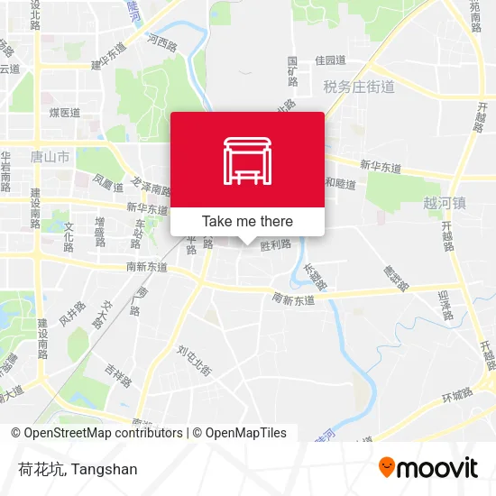 荷花坑 map