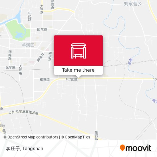 李庄子 map