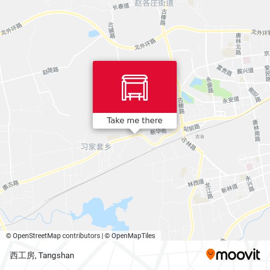 西工房 map