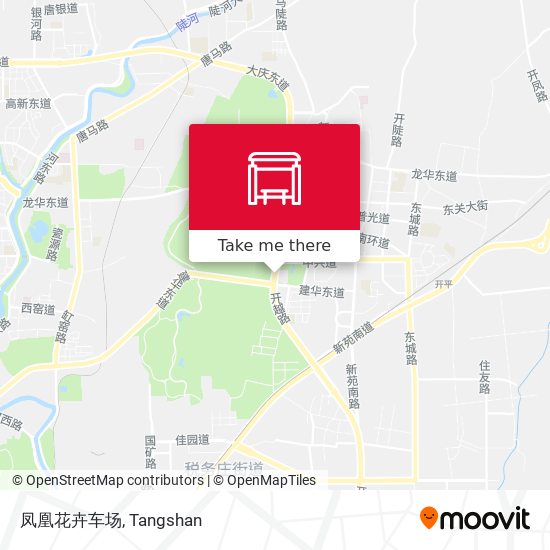 凤凰花卉车场 map