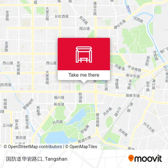 国防道华岩路口 map