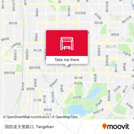 国防道大里路口 map