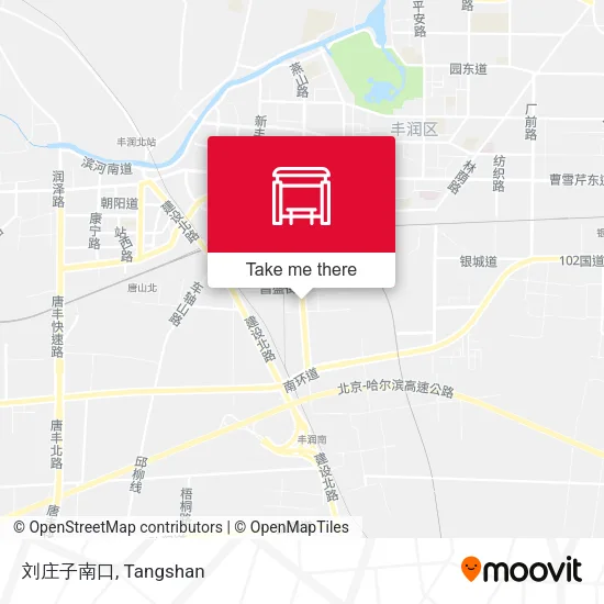 刘庄子南口 map