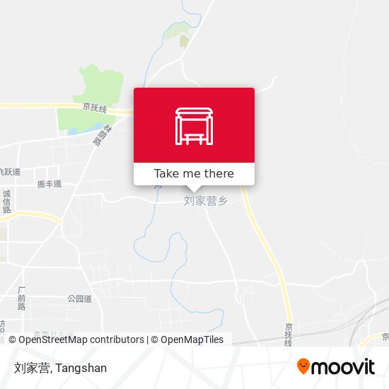 刘家营 map