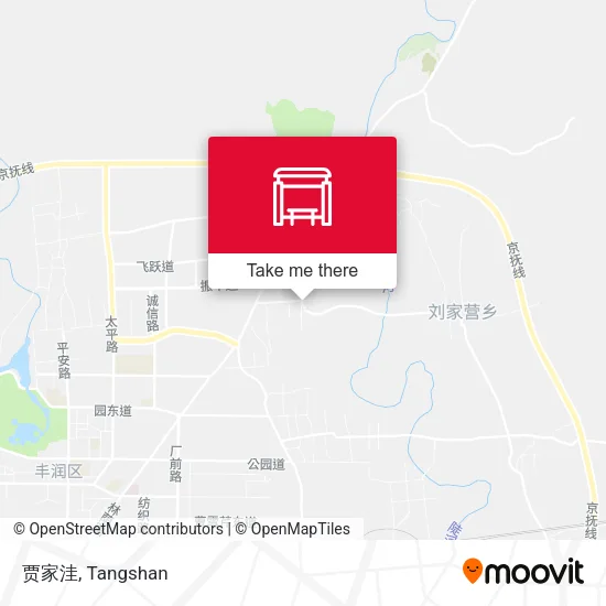 贾家洼 map