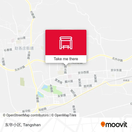 东华小区 map