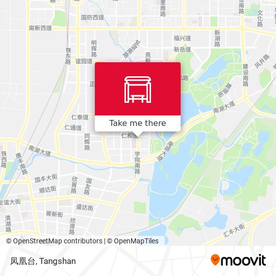 凤凰台 map