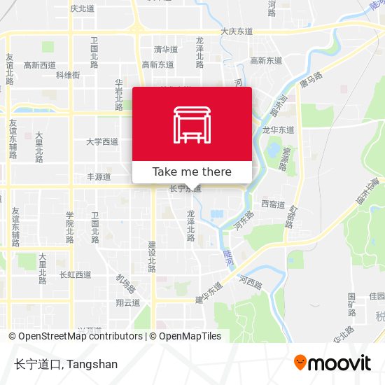 长宁道口 map